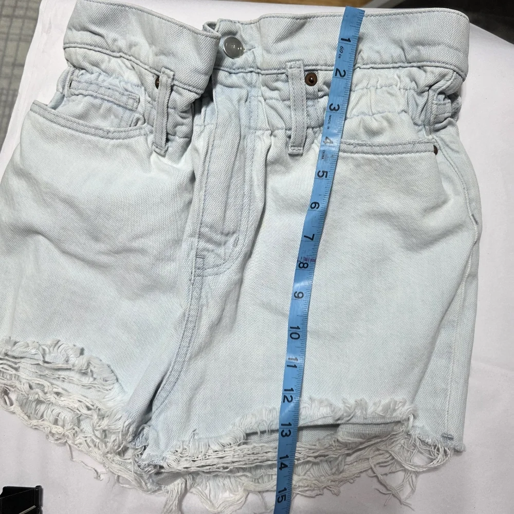 IRO Jeans Distressed Shorts Sz 26